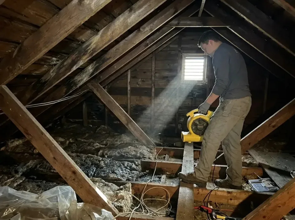 attic-water-damage-drying-proc-007 — frequently asked questions, Emergency Water Extraction & 24/7 Flood Response in Ridge W…